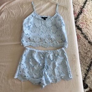 Forever 21 two piece outfit size small